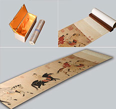 东乡馆藏书画复制博物馆书画复制服务